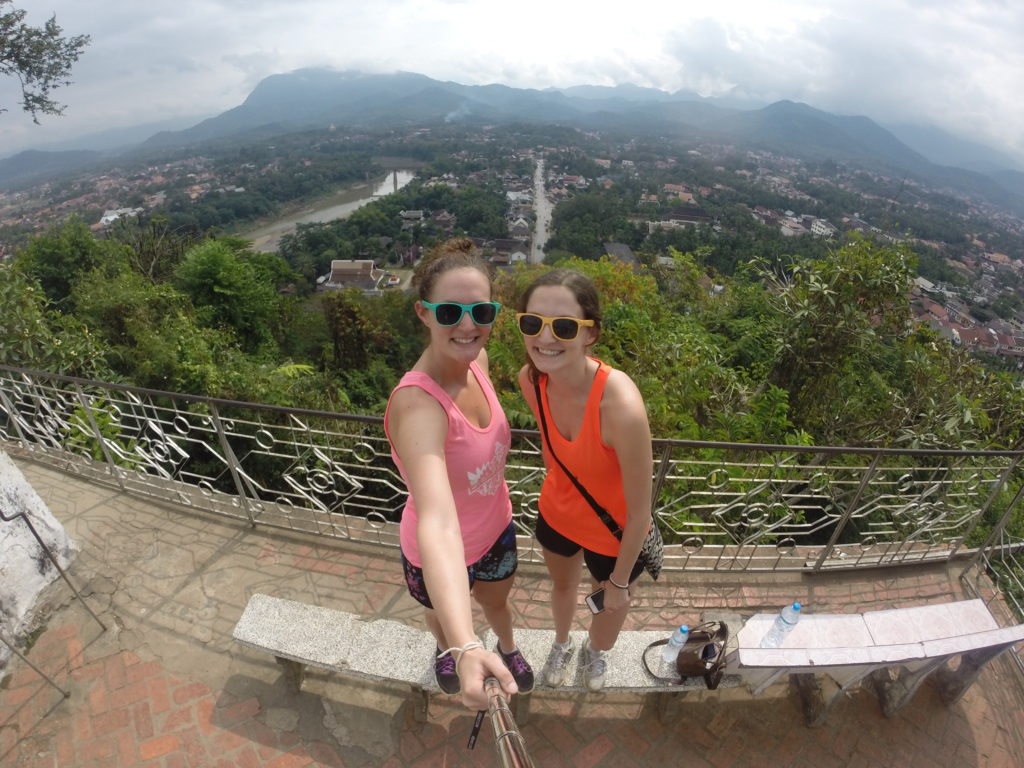 Girls in Luang Prabang, Laos, part of the Southeast Asia Travel Guide