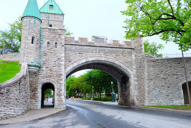 Walled Quebec City