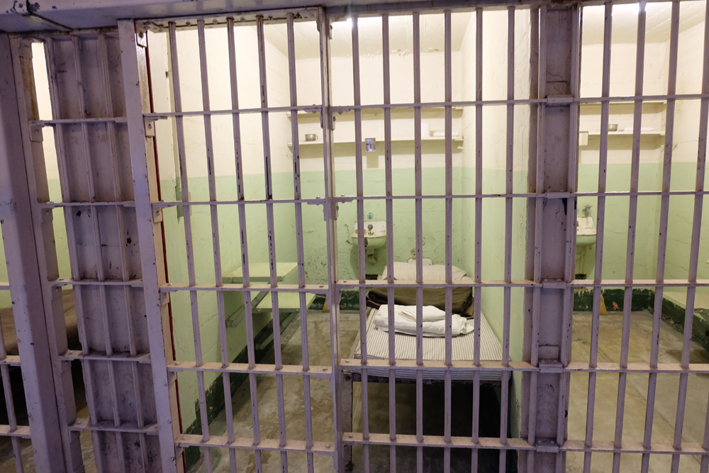 A cell in Alcatraz on my Alcatraz excursion 