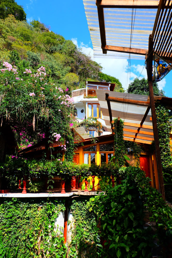 The best place to stay in Lake Atitlan, Guatemala, Lush Hotel. 