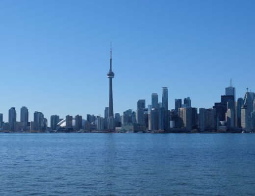 Toronto skyline from the Toronto Islands