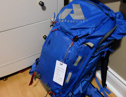 Backpack for packing for England and Wales
